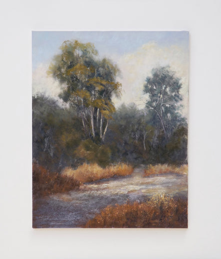 The Path through the Eucalyptus by Patricia Prendergast |  Context View of Artwork 