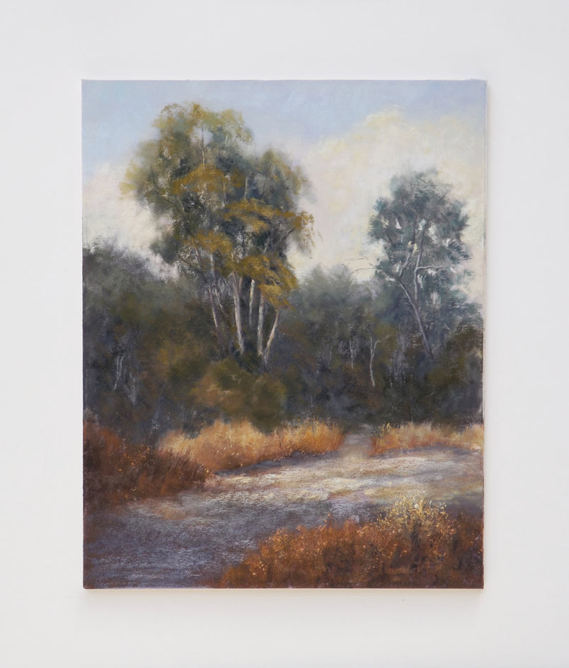 The Path through the Eucalyptus by Patricia Prendergast |  Context View of Artwork 