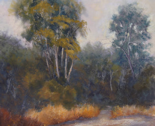 Original art for sale at UGallery.com | The Path through the Eucalyptus by Patricia Prendergast | $475 | pastel artwork | 14' h x 11' w | photo 4