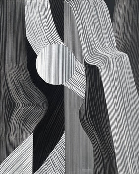 Original art for sale at UGallery.com | Aurora Forward by Patrick Duffy | $1,700 | acrylic painting | 20' h x 16' w