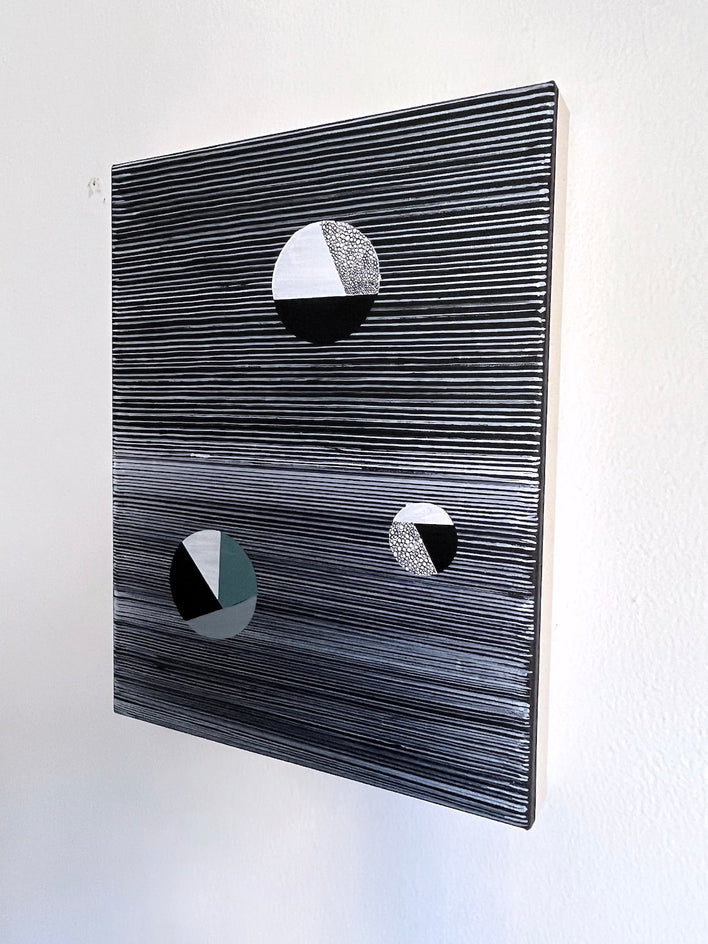 Islands of Misfit by Patrick Duffy |  Side View of Artwork 