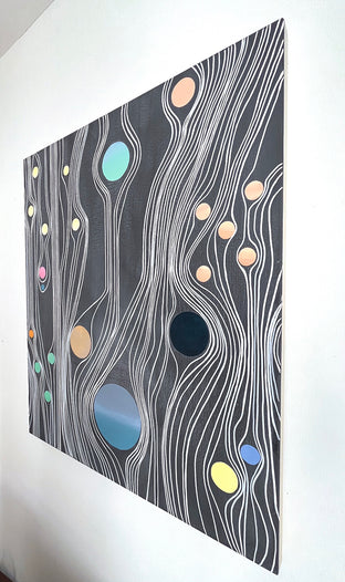 Jovian Dreams by Patrick Duffy |  Side View of Artwork 