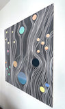 Original art for sale at UGallery.com | Jovian Dreams by Patrick Duffy | $3,200 | acrylic painting | 42' h x 36' w | thumbnail 2