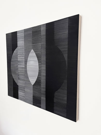 Light Echoes by Patrick Duffy |  Side View of Artwork 