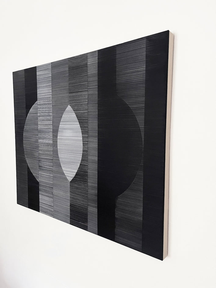 Light Echoes by Patrick Duffy |  Side View of Artwork 