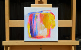 Original art for sale at UGallery.com | Aerial Landscape by Patrick O'Boyle | $250 | acrylic painting | 10' h x 10' w | thumbnail 4