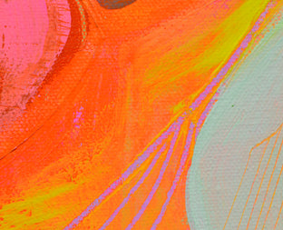 Original art for sale at UGallery.com | Aerial Landscape 3 by Patrick O'Boyle | $250 | acrylic painting | 10' h x 10' w | photo 4