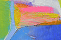 Original art for sale at UGallery.com | Aerial Landscape with Hot Pink by Patrick O'Boyle | $250 | acrylic painting | 10' h x 10' w | thumbnail 4