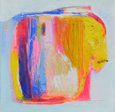 Original art for sale at UGallery.com | Aerial Landscape by Patrick O'Boyle | $250 | acrylic painting | 10' h x 10' w | thumbnail 1