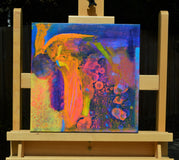 Original art for sale at UGallery.com | Ethereal Abstraction 30 by Patrick O'Boyle | $325 | acrylic painting | 12' h x 12' w | thumbnail 3