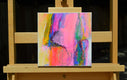 Original art for sale at UGallery.com | Ethereal Abstraction 31 by Patrick O'Boyle | $225 | acrylic painting | 8' h x 8' w | thumbnail 3