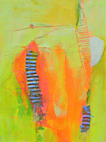 mixed media artwork by Patrick O'Boyle titled Ethereal Abstraction 27