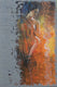 Original art for sale at UGallery.com | Fire Poetry by Patrick Soper | $2,450 | mixed media artwork | 36' h x 24' w | thumbnail 1
