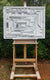 Original art for sale at UGallery.com | Three Choices, No Decision by Heather Patterson | $2,050 | mixed media artwork | 27' h x 34' w | thumbnail 3