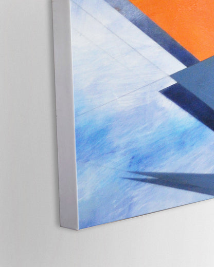 Abstract Landscape #100 by Paul Kirley |  Side View of Artwork 