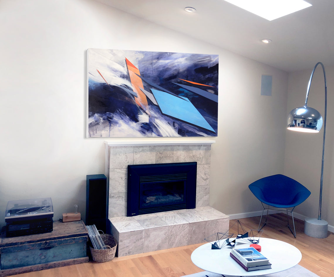 Abstract Landscape #121 by Paul Kirley |  Context View of Artwork 