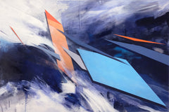 Original art for sale at UGallery.com | Abstract Landscape #121 by Paul Kirley | $6,400 | acrylic painting | 48' h x 72' w | thumbnail 1