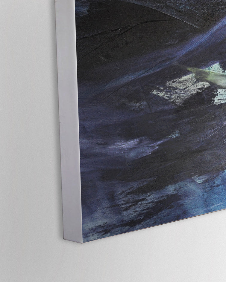 Abstract Landscape #151 by Paul Kirley |  Side View of Artwork 