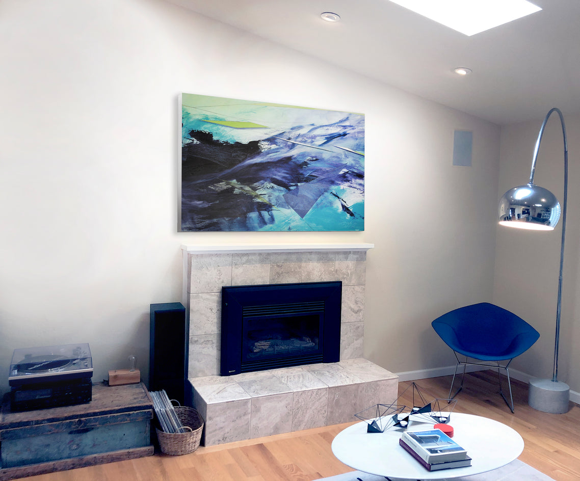 Abstract Landscape #151 by Paul Kirley |  Context View of Artwork 