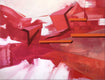 Original art for sale at UGallery.com | Abstract Landscape #67 by Paul Kirley | $3,000 | acrylic painting | 36' h x 48' w | thumbnail 1