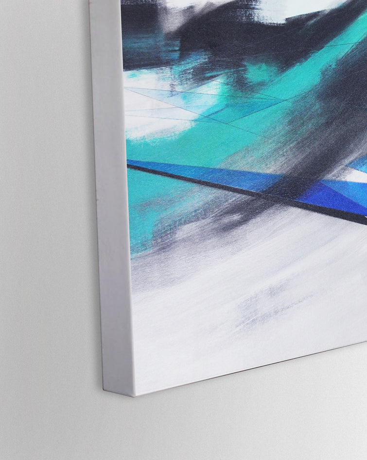 Abstract Landscape #79 by Paul Kirley |  Side View of Artwork 