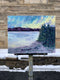 Original art for sale at UGallery.com | Lake Placid by Paula Martino | $525 | oil painting | 11' h x 14' w | thumbnail 3