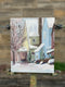 Original art for sale at UGallery.com | Soft Snow by Paula Martino | $375 | oil painting | 10' h x 8' w | thumbnail 3