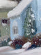 Original art for sale at UGallery.com | Soft Snow by Paula Martino | $375 | oil painting | 10' h x 8' w | thumbnail 4