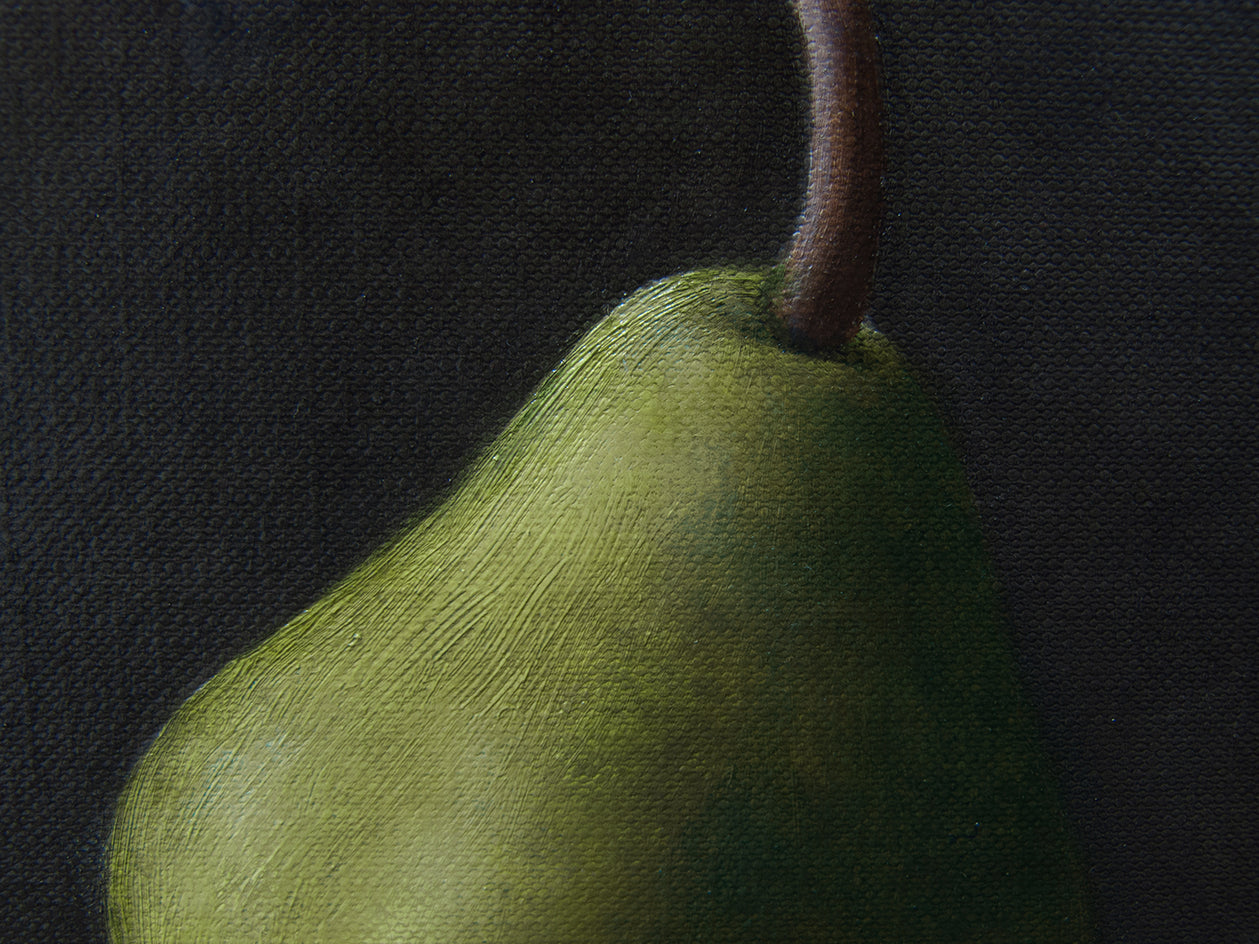 Pear by Daniel Caro |  Closeup View of Artwork 