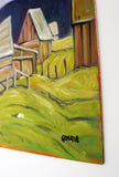 Original art for sale at UGallery.com | Abandoned Farm, Berks County, PA by Doug Cosbie | $275 | oil painting | 9' h x 12' w | thumbnail 2