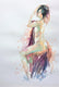 Original art for sale at UGallery.com | Magenta Dreams by Patrick Soper | $850 | watercolor painting | 22' h x 15' w | thumbnail 1