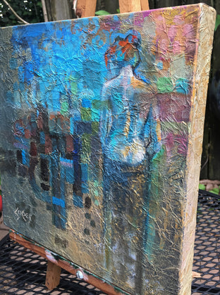 Original art for sale at UGallery.com | Mystere by Patrick Soper | $875 | oil painting | 12' h x 12' w | photo 4