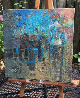 Original art for sale at UGallery.com | Mystere by Patrick Soper | $875 | oil painting | 12' h x 12' w | photo 1