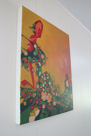 Move On by Diana Elena Chelaru |  Side View of Artwork 