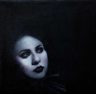 Original art for sale at UGallery.com | Pierrot Study #4 by John Kelly | $1,050 | oil painting | 10' h x 10' w | photo 1