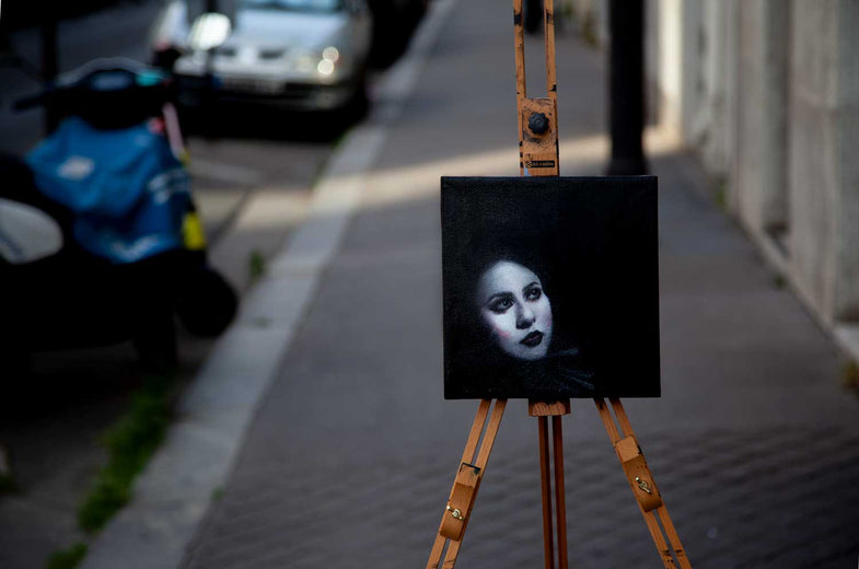 Pierrot Study #4 by John Kelly |  Context View of Artwork 