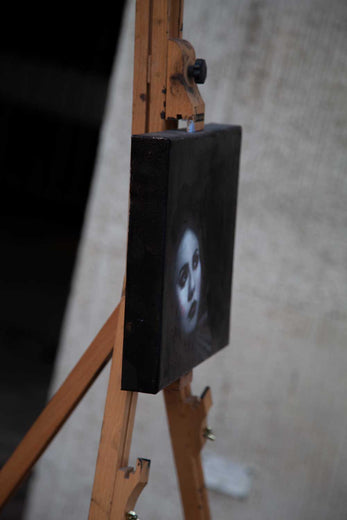 Pierrot Study #4 by John Kelly |  Side View of Artwork 