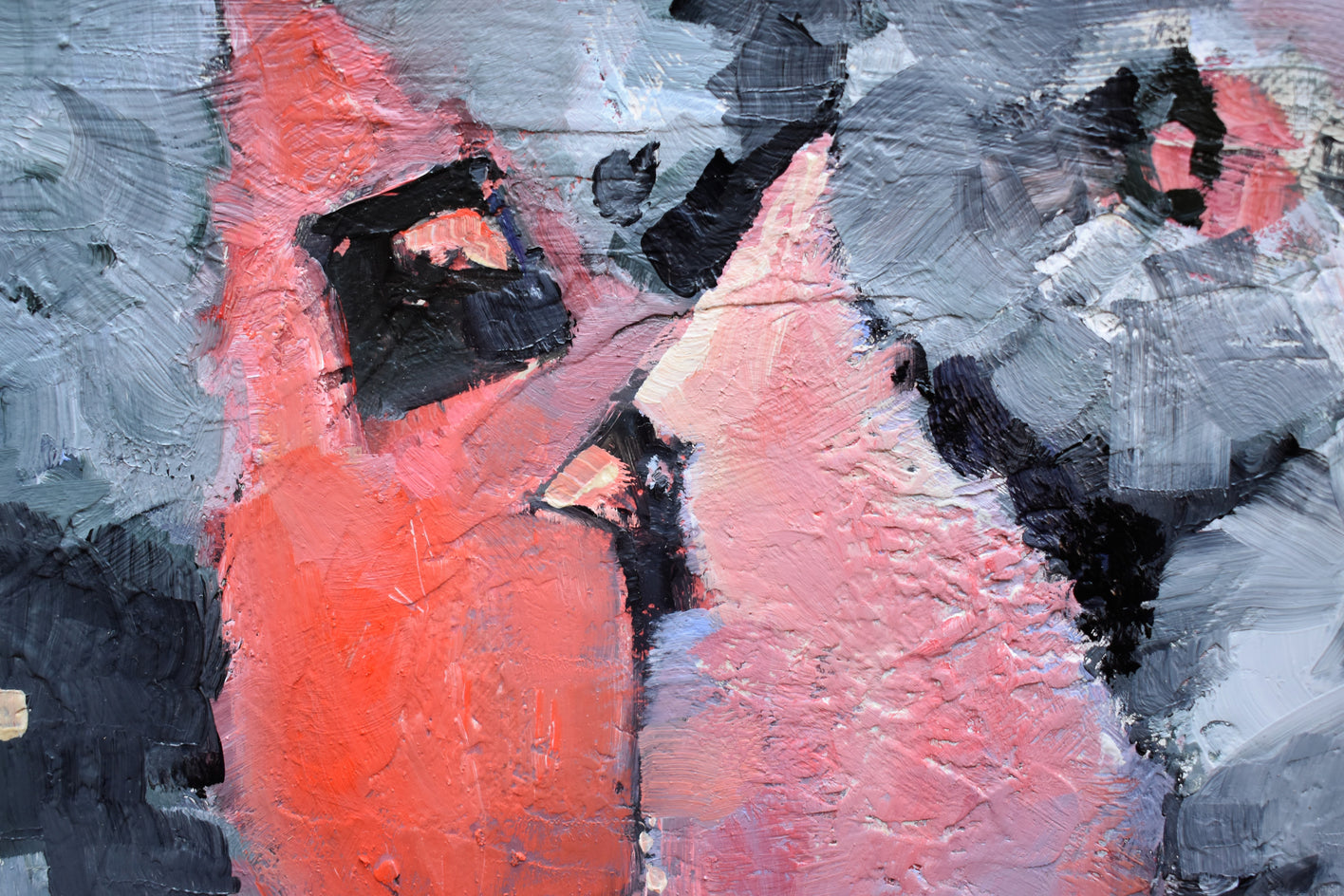 Pillow Talk by Mary Pratt |  Closeup View of Artwork 
