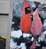 Original art for sale at UGallery.com | Pillow Talk by Mary Pratt | $300 | oil painting | 8' h x 8' w | thumbnail 2