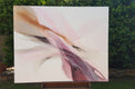 Original art for sale at UGallery.com | Pink Whisper by Dorothy Dunn | $2,775 | acrylic painting | 40' h x 50' w | thumbnail 3