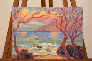 Pocket Beach by Karen E Lewis |  Context View of Artwork 