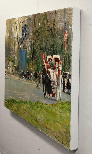 Point of Departure by Onelio Marrero |  Side View of Artwork 