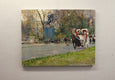 Original art for sale at UGallery.com | Point of Departure by Onelio Marrero | $1,125 | oil painting | 18' h x 24' w | thumbnail 3