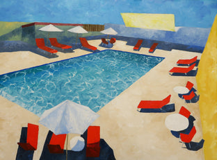 Pool Side #2 by Mitchell Freifeld |  Artwork Main Image 