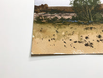 Original art for sale at UGallery.com | Living on Country Time by Posey Gaines | $800 | watercolor painting | 18' h x 24' w | thumbnail 3