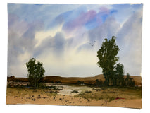 Original art for sale at UGallery.com | Living on Country Time by Posey Gaines | $800 | watercolor painting | 18' h x 24' w | thumbnail 4