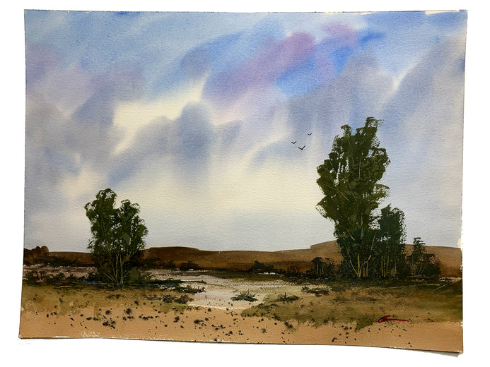 Living on Country Time by Posey Gaines |   Closeup View of Artwork 