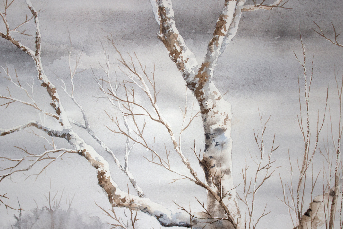 Aging with Dignity by Jill Poyerd |  Closeup View of Artwork 