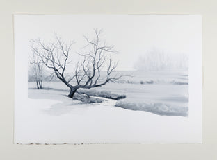 Original art for sale at UGallery.com | Reaching Out by Jill Poyerd | $1,300 | watercolor painting | 15' h x 24' w | photo 3