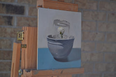 Original art for sale at UGallery.com | Precious by Christopher Garvey | $375 | oil painting | 7' h x 7' w | thumbnail 2